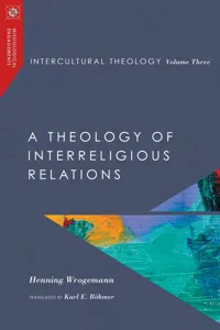 Intercultural Theology, Volume Three_cover