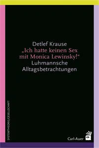 Ich hatte keinen Sex mit Monica Lewinsky!_cover