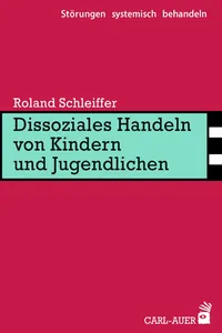 Dissoziales Handeln von Kindern und Jugendlichen_cover