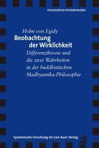 Beobachtung der Wirklichkeit_cover