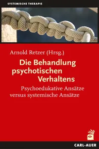 Die Behandlung psychotischen Verhaltens_cover