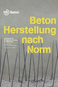 Beton - Herstellung nach Norm_cover