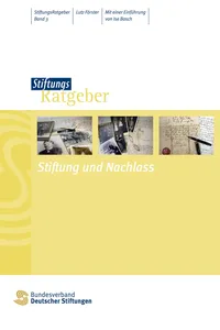 Stiftung und Nachlass_cover