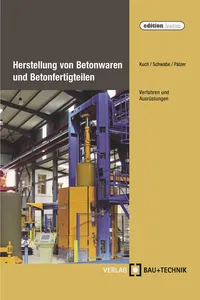 Herstellung von Betonwaren und Betonfertigteilen_cover