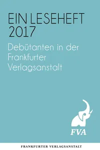 Debütanten in der Frankfurter Verlagsanstalt_cover