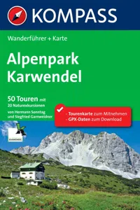 Kompass Wanderführer Alpenpark Karwendel_cover