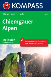 Kompass Wanderführer Chiemgauer Alpen_cover