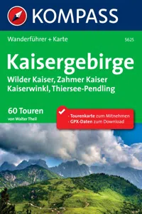 Kompass Wanderführer Kaisergebirge_cover