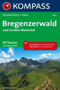 Kompass Wanderführer Bregenzerwald und Großes Walsertal_cover