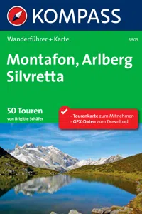 Kompass Wanderführer Montafon, Arlberg, Silvretta_cover