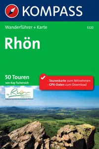 Kompass Wanderführer Rhön_cover