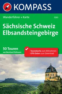 Kompass Wanderführer Sächsische Schweiz, Elbsandsteingebirge_cover