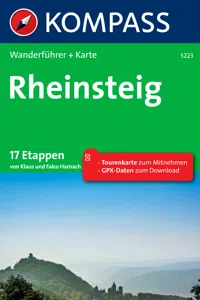 Kompass Wanderführer Rheinsteig_cover