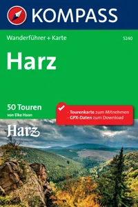 Kompass Wanderführer Harz_cover