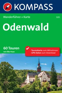 Kompass Wanderführer Odenwald_cover