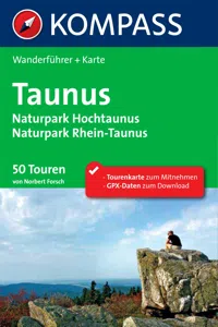 Kompass Wanderführer Taunus, Naturpark Hochtaunus, Naturpark Rhein-Taunus_cover