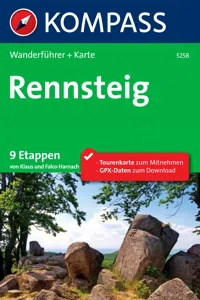 Kompass Wanderführer Rennsteig_cover