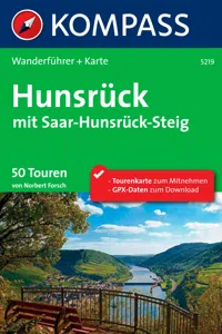 Kompass Wanderführer Hunsrück mit Saar-Hunsrück-Steig_cover