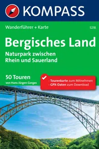 Kompass Wanderführer Bergisches Land, Naturpark zwischen Rhein und Sauerland_cover