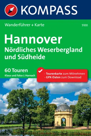 Kompass Wanderführer Hannover, Nördliches Weserbergland und Südheide