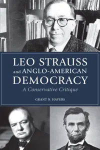 Leo Strauss and Anglo-American Democracy_cover