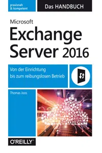 Microsoft Exchange Server 2016 – Das Handbuch_cover