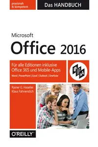 Microsoft Office 2016 - Das Handbuch_cover