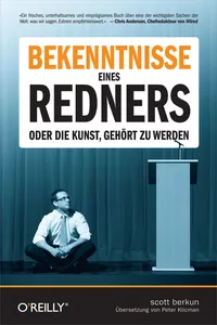 Bekenntnisse eines Redners - Oder die Kunst, gehört zu werden_cover