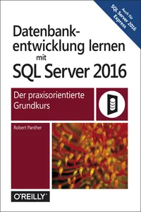 Datenbankentwicklung lernen mit SQL Server 2016_cover