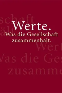 Werte. Was die Gesellschaft zusammenhält._cover