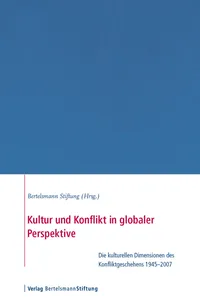 Kultur und Konflikt in globaler Perspektive_cover