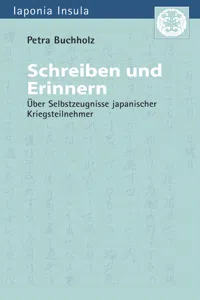 Schreiben und Erinnern_cover