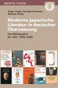 Moderne japanische Literatur in deutscher Übersetzung_cover