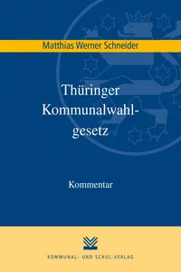 Thüringer Kommunalwahlgesetz_cover