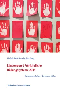 Länderreport Frühkindliche Bildungssysteme 2011_cover