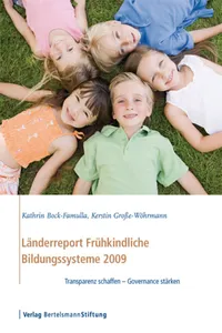 Länderreport Frühkindliche Bildungssysteme 2009_cover