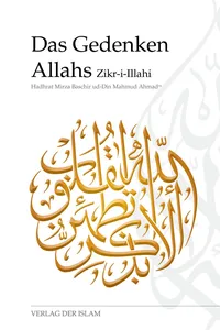 Das Gedenken Allahs - Zikr-i-Illahi_cover