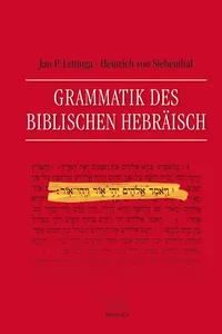 Grammatik des Biblischen Hebräisch_cover