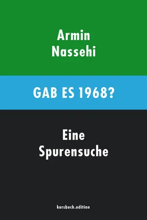 Gab es 1968?