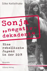 Sonja "negativ - dekadent"_cover