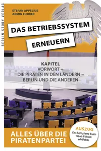 Das Betriebssystem erneuern - Alles über die Piratenpartei, Auszug des kompletten Titels_cover