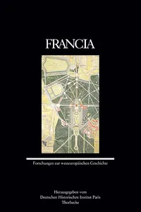 Francia, Band 39_cover