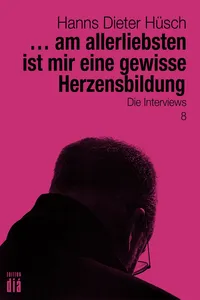 ... am allerliebsten ist mir eine gewisse Herzensbildung_cover