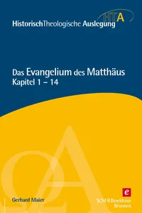 Das Evangelium des Matthäus_cover