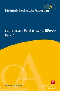 Der Brief des Paulus an die Römer, Kapitel 1-5_cover