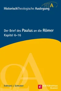 Der Brief des Paulus an die Römer, Kapitel 6-16_cover