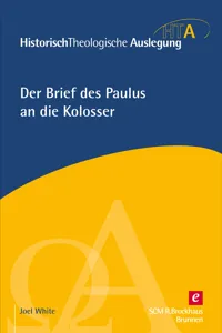 Der Brief des Paulus an die Kolosser_cover