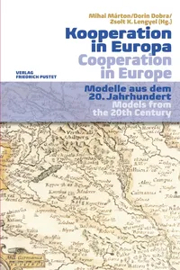 Kooperation in Europa/Cooperation in Europe_cover