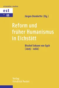 Reform und früher Humanismus in Eichstätt_cover