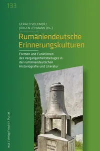 Rumäniendeutsche Erinnerungskulturen_cover